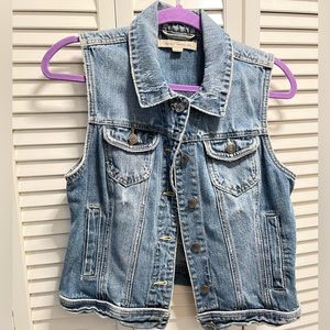 Denim vest